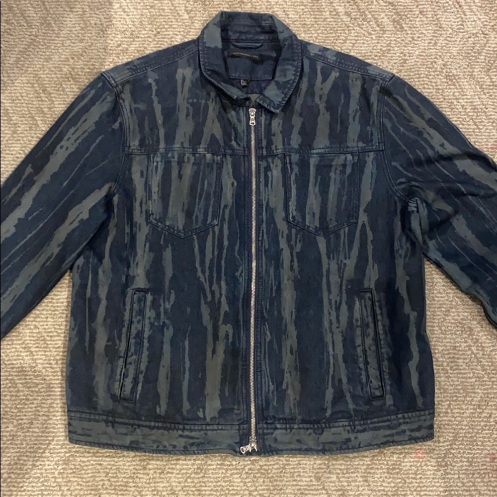 Men’s John Varvatos Camo Jean Jacket
